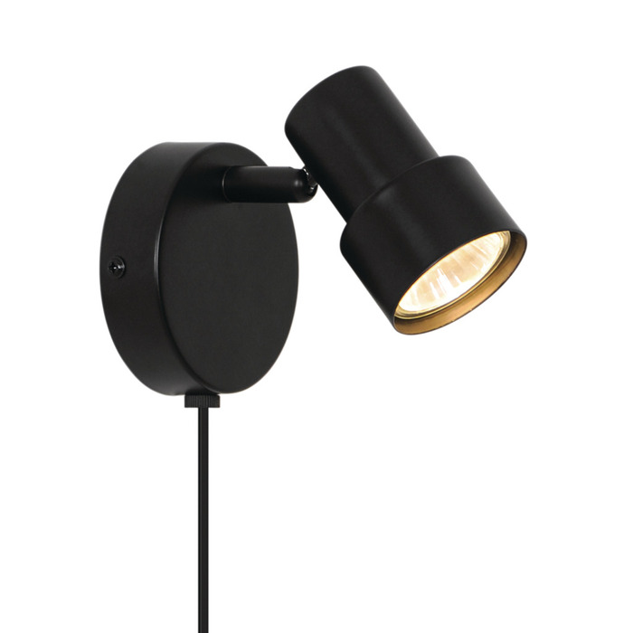 Nordlux Boston vegglampe svart